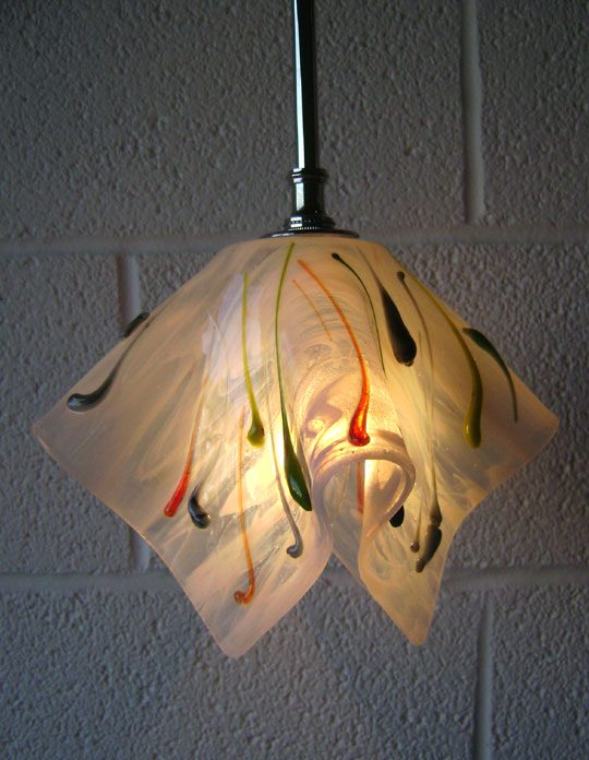 Poppy Motif Pendant Light