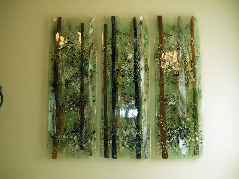 glass wall art panels