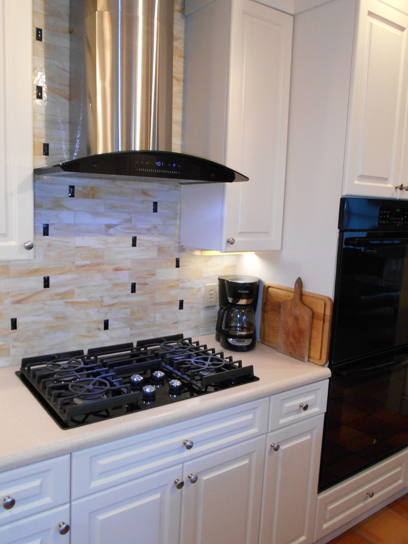 Stained Glass Tile Backsplash | Designer Glass Mosaics