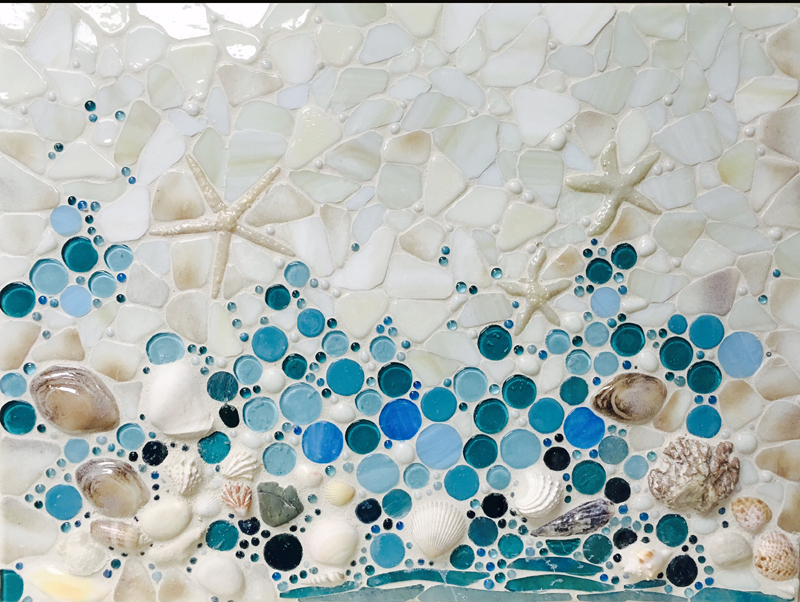 beach life mosaics