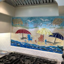 Glass Mosaic Beach Mural