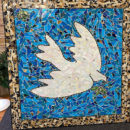 Dove Mosaic Mural