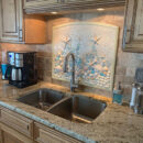 Beach Mosaic Backsplash